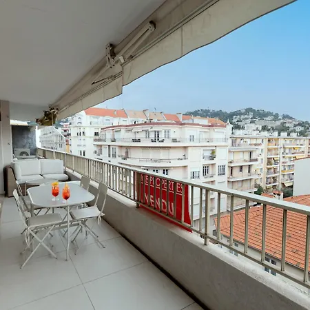 Apartment Centre Croisette 50 M Terrasse Vue Cannes